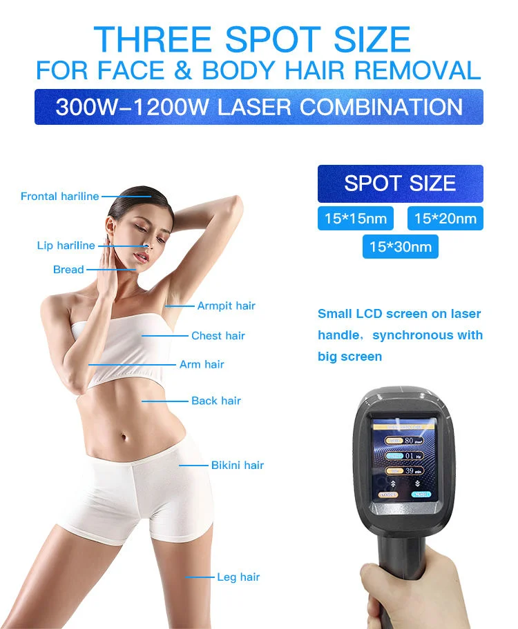 New Design Wavelength 810nm Diode Laser for All Skin 755 808 1064 Ice Cooling System Diode Laser Hair Removal Machine