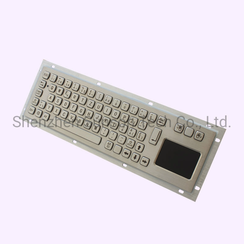 68 Keys Panel Mount Reinforced Anti-Vandal Keyboard