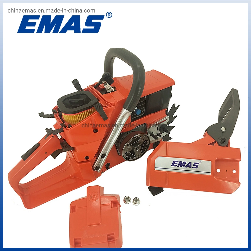 Emas Gasoline H372XP Chain Saw with Normal Bar and Emas Chain