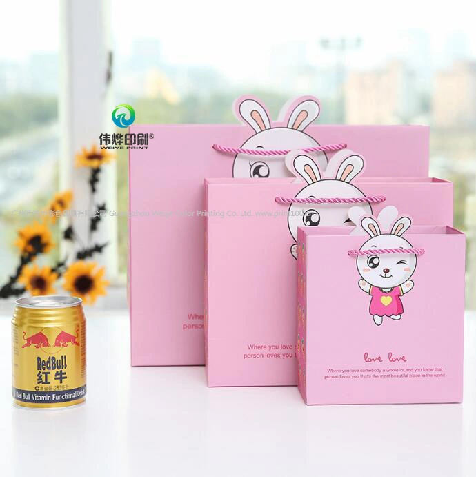 Custom High Quality Cosmetic Paper Printing Shopping Gift Bag