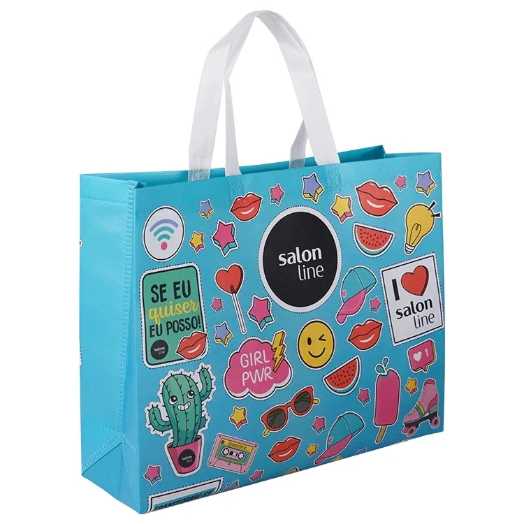 Durable Flat Non Woven Bag Takeout Bag