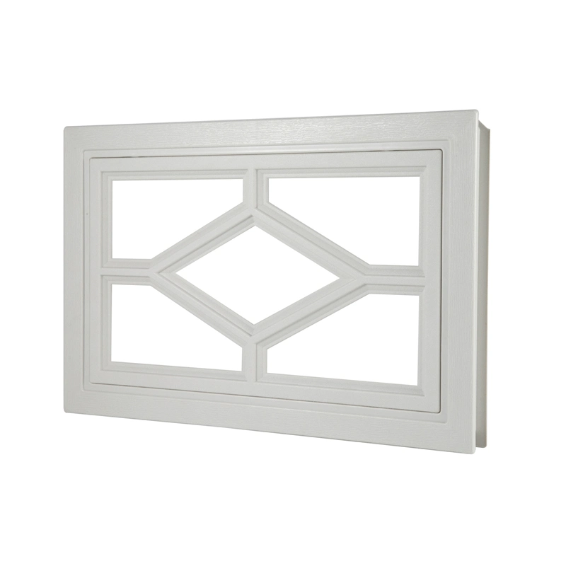 40mm Standard Windows with Double Glass Sectional Garage Door Windows Inserts Plastic Garage Door Window