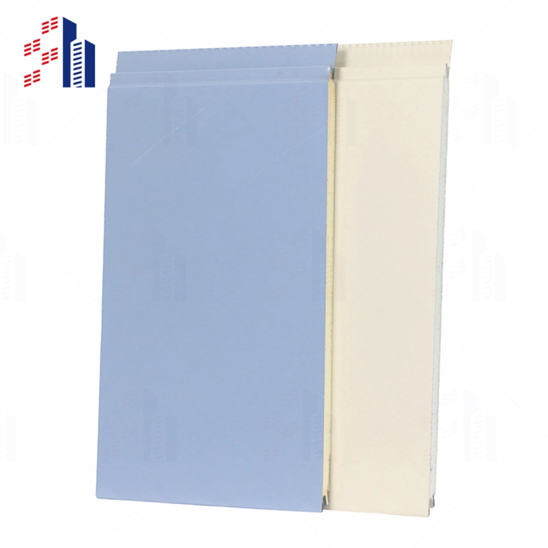 Polyurethane Panels 16mm Facade Cladding Panels Thermal Insulation Prefab Sandwich Panel Exterior Wall