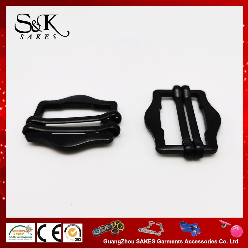 Black Painted Color Metal Alloy Buckle for Dress with High quality/High cost performance 