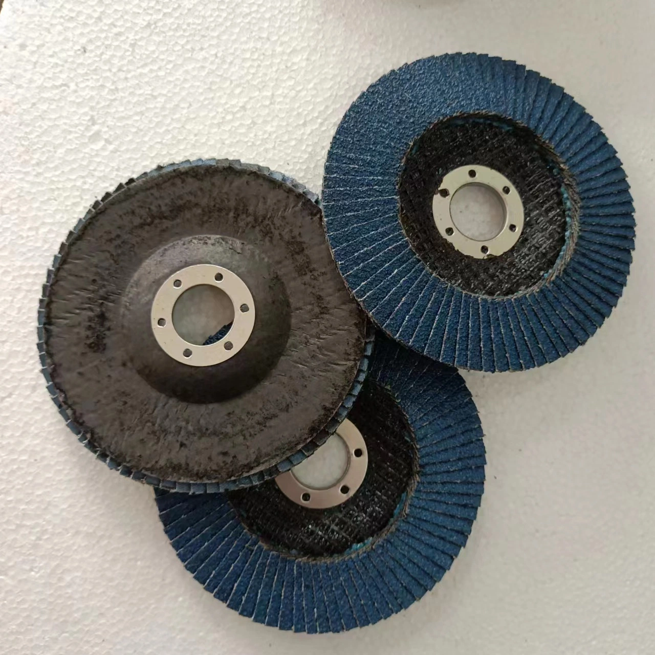 115mm Blue Germany Zirconia Silicon Carbide Highly Safe Efficient Grinding USA Quality Flap Disc Sanding Disc