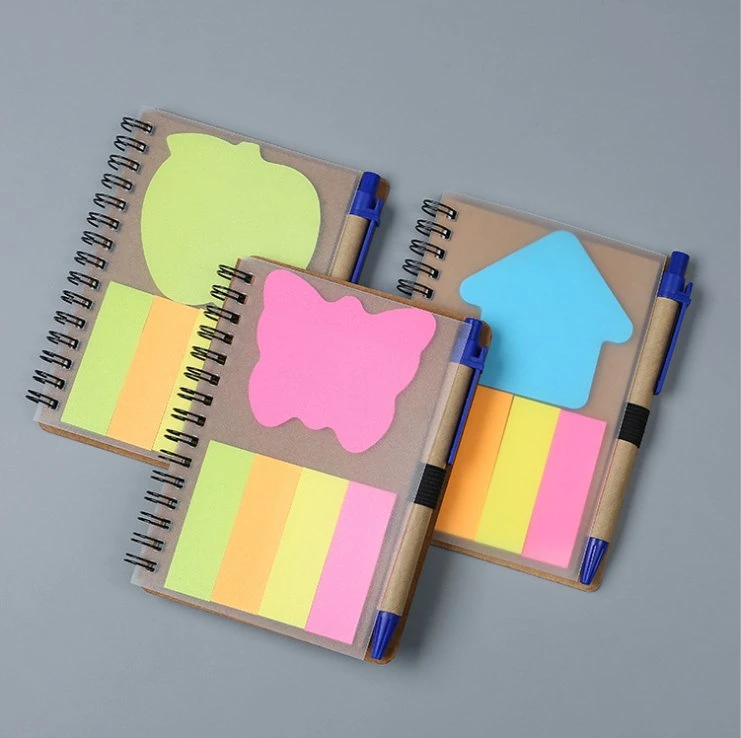 Plastic Sticky Note Colorful Pet Page Marker Adhesive Sticky Note Memo Pads