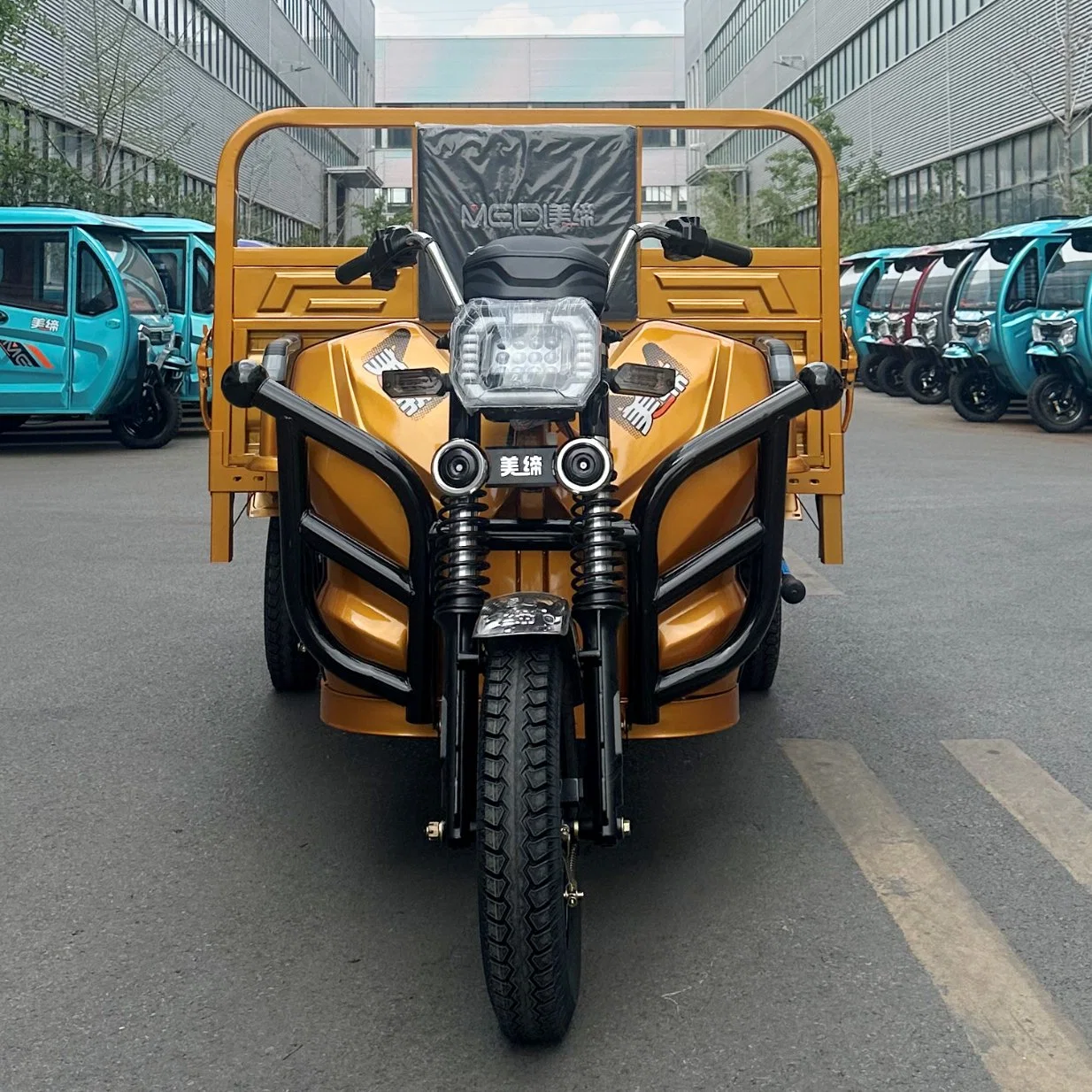 Maßgeschneiderte Trike 60V 1500W 3 Räder Cargo Elektro-Transporter für Erwachsene