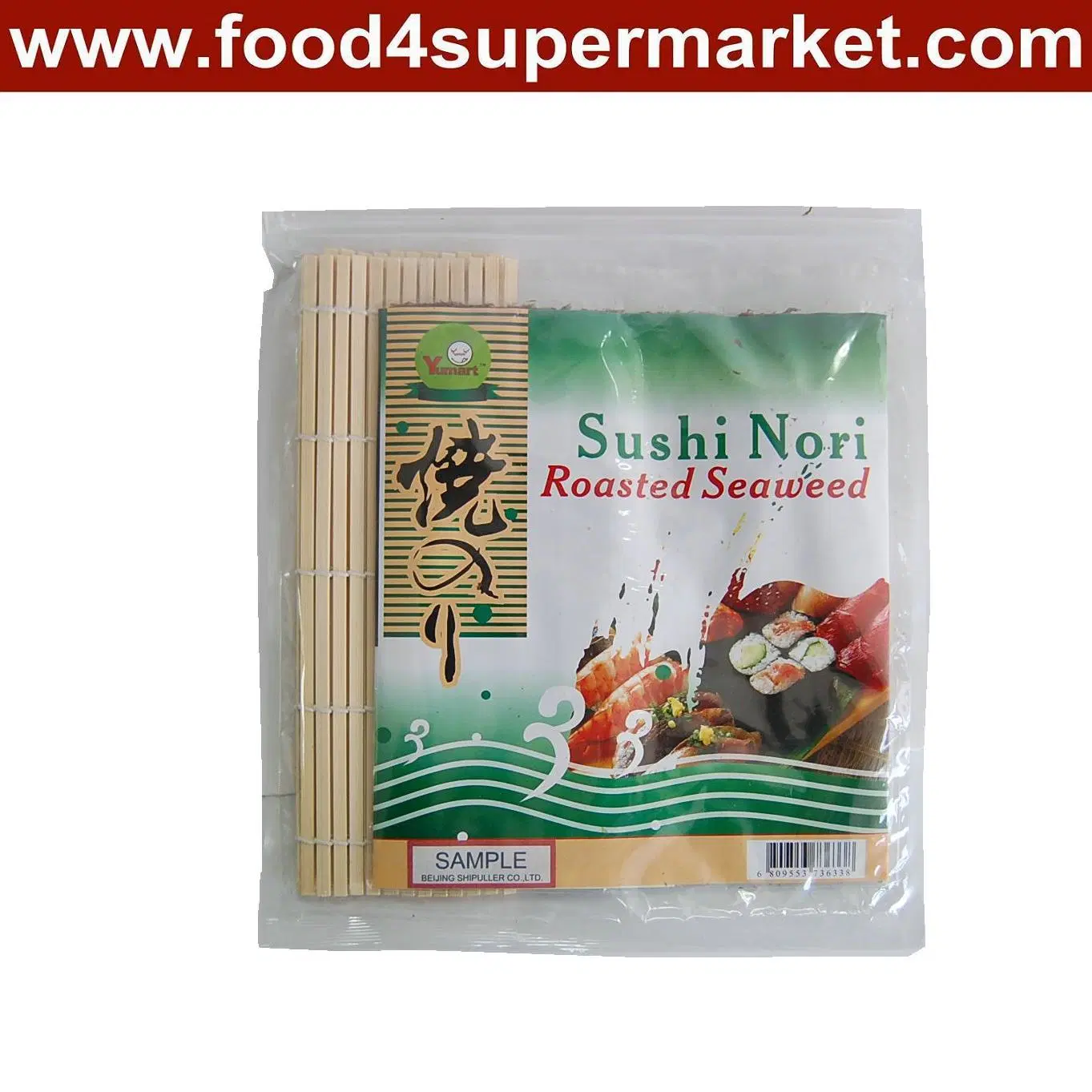 Sushi Nori Kit 5sheets+1bamboo Mats