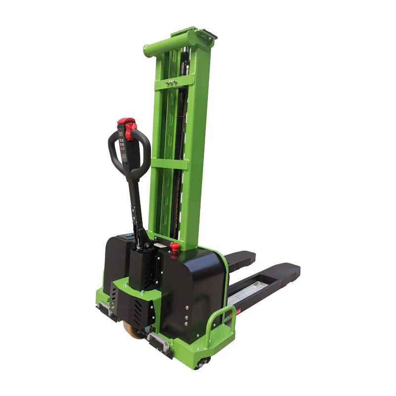 Andylift Zts-10f 1000kg Capacity 0.8m-1.6m Lifting Height 48V/25ah Lithium Battery Full Electric Self-Loading Stacker