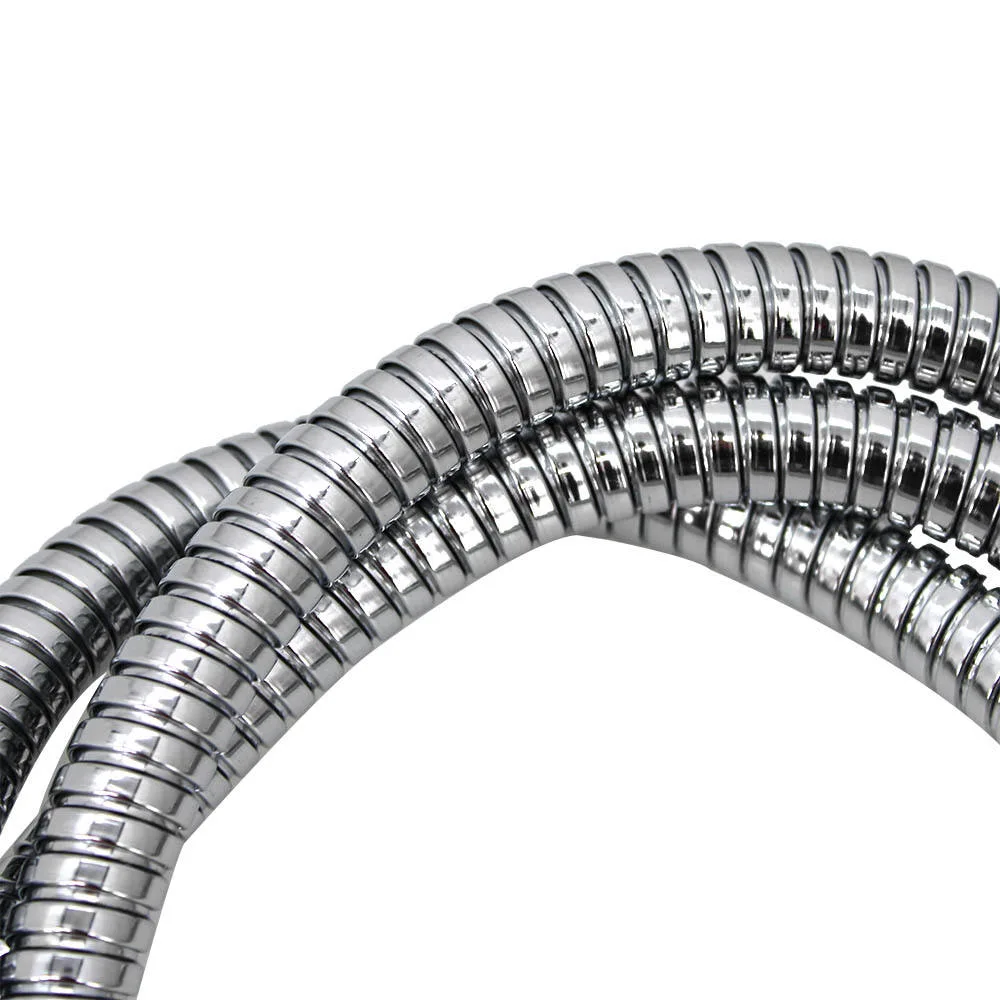 14X1500mm Explosion-Proof and Leak-Proof Stainless Steel Bathroom Shower Hose Kitchen Special Pipe