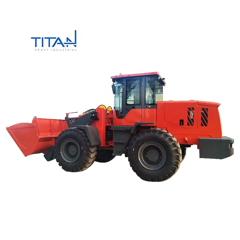 China Titan brand 4x4 wheel loader backhoe 4 ton  4 wheel drive new backhoe loader for sale