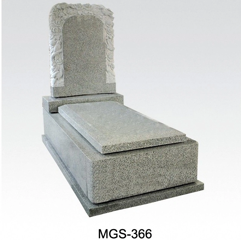 Wholesale/Supplier Granite Cemetery Monument with Unique Design Cross 2% OFF