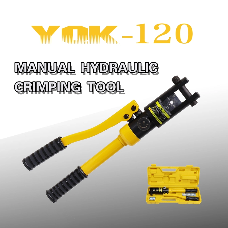 Yqk-240 Hydraulic Crimping Tool Copper-Al Terminal Cable Lug Manual Hydraulic Crimping Tool