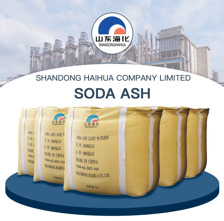 Soda Ash Light pour le verre / Carbonate de sodium / Soda en poudre de qualité industrielle