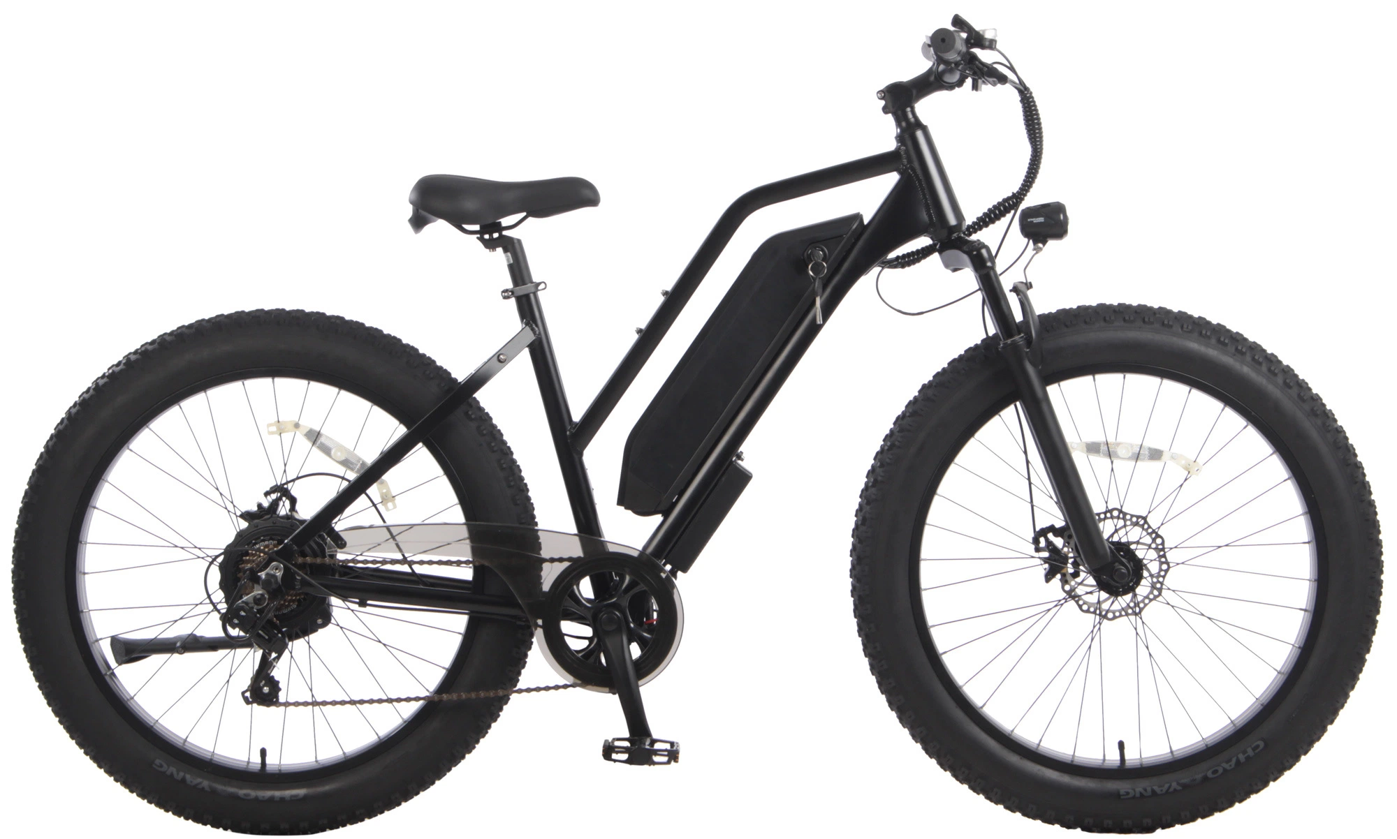 Gran Popular ecológica 48V 500W 26pulgadas 7Adulto certificado CE la velocidad de la playa de freno de disco E Mountain Bike Bicicleta eléctrica