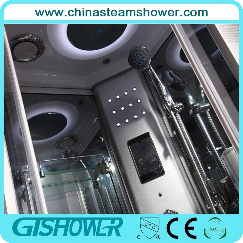 Bathroom Glass Steam Shower Box with Bluetooth (GT0522)
