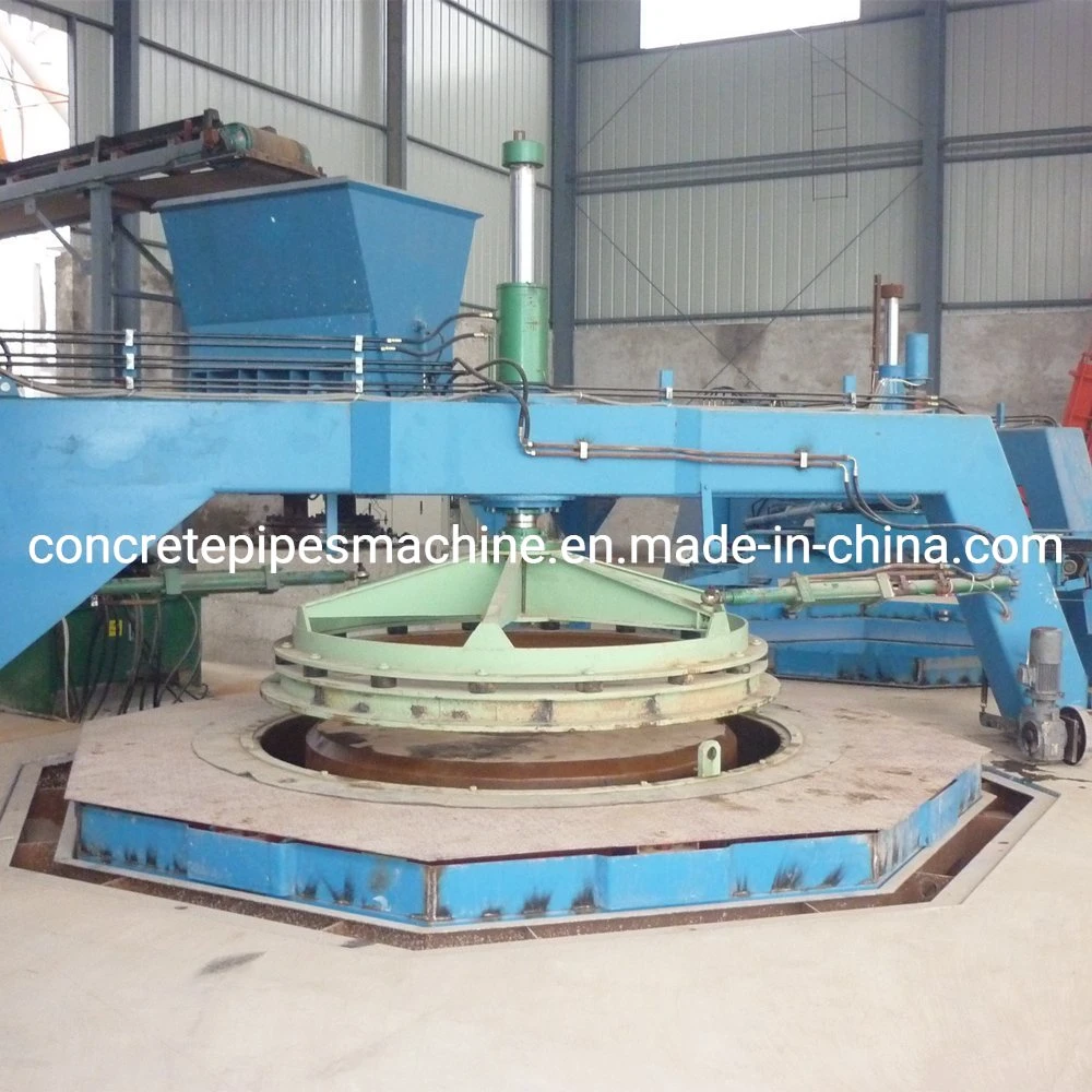 Steel Collar Joint Rcp Reinforced Concrete Drain Pipe Machine