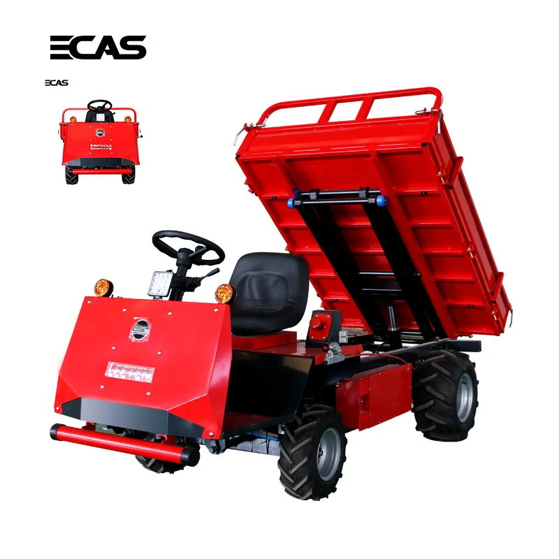 Ecas-S400 Aerial Working Vehicle Mountain Orchard Transporter 700 Kg Load Capacity Power Table Lifts