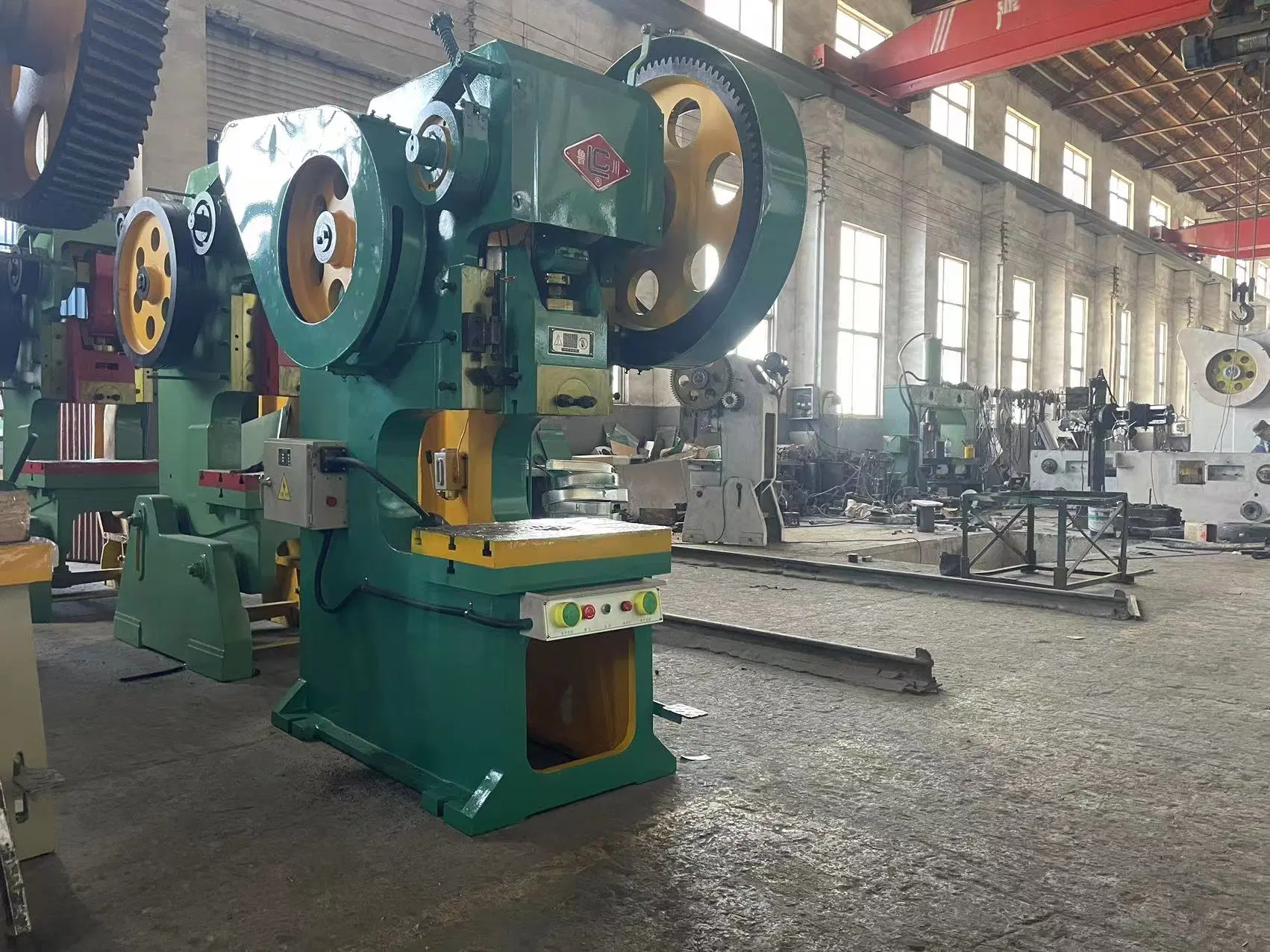 J21 125t Stainless Steel Metal Sheet Punching Machine