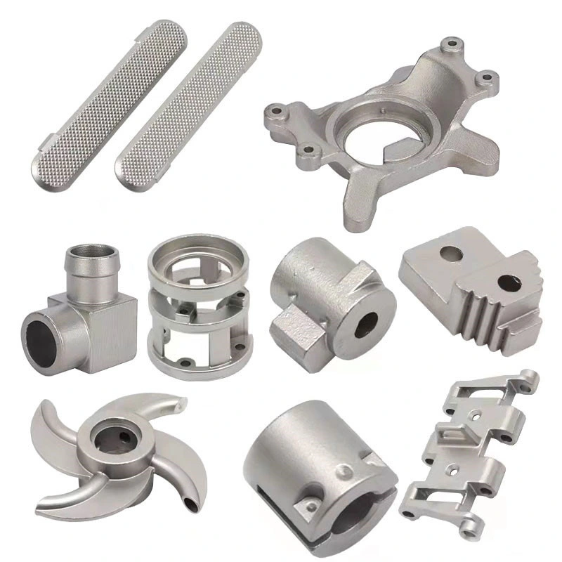 OEM Metal Inox 304 316L pérdida de Cera precisión de inversión aluminio C40 aleación resistente al calor Zinc latón Acero al carbono sílice de hierro Piezas de fundición de troquel de vacío sol