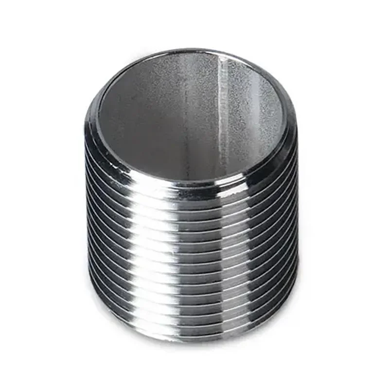 Stainless Steel Threaded Fitting Pipe Nipple