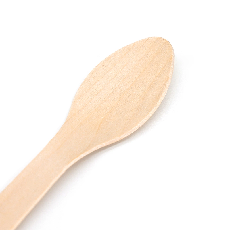 Biodegradable Disposable Birch Wooden Cutlery Wood Fork for Restaurants