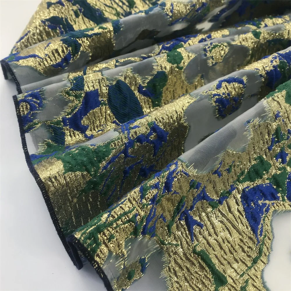 Fabric Supplier Wholesale/Supplier Good Quality Floral Jacquard Fabric Brocade for Dress