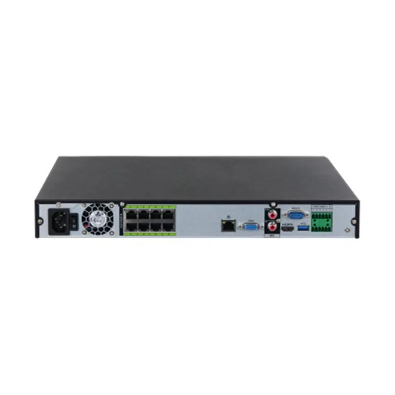 Dahua 8 Channels 1u 8poe 2HDD Wizsense Network Video Recorder NVR5208-8p-Ei