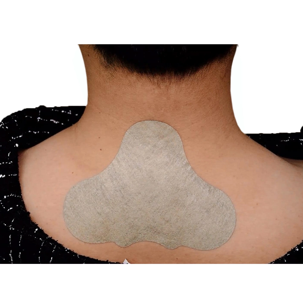 Cervical Vertebra Pain Relief Nonwoven Herbal Sticker Knee Pain Relief Plaster Self Heating Transdermal Patch OEM Cervical Moxa Patch