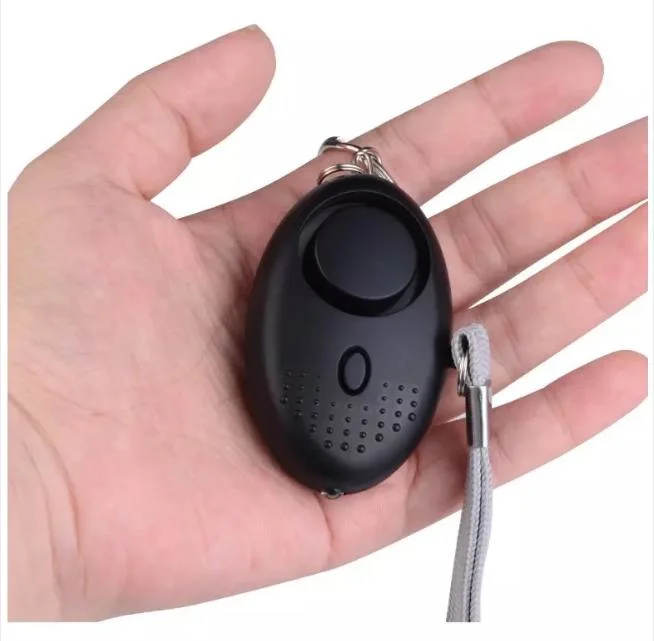 Personal Alarm Siren Song 130dB Safesound LED Light Custom Personalized Keychain Alarms for Women