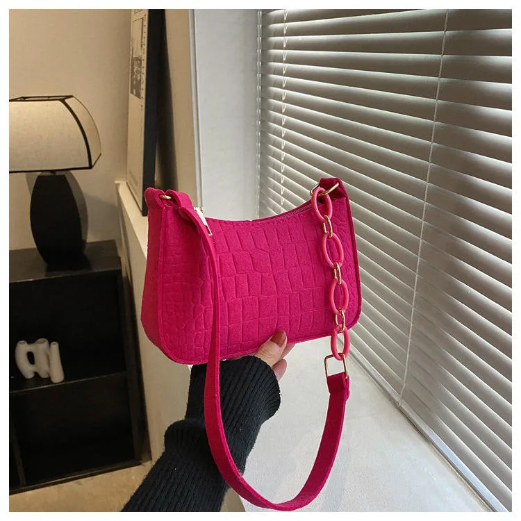 Casual 2023 New Popular Simple Single Shoulder Purse Ladies Second-Hand Low Price Sling Bag