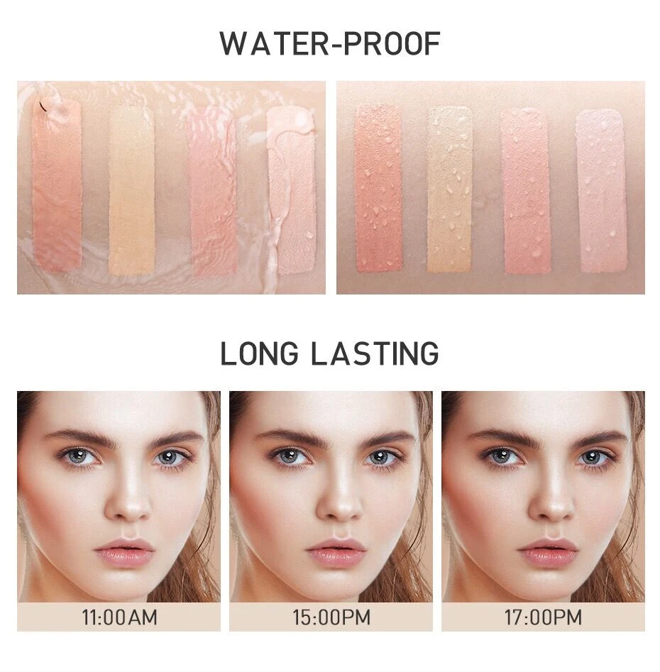 Stagenius Medium&amp;High Liquid Concealer, Light&amp;Silky, Natural&amp;Flawless, Langlebig Wasserdicht