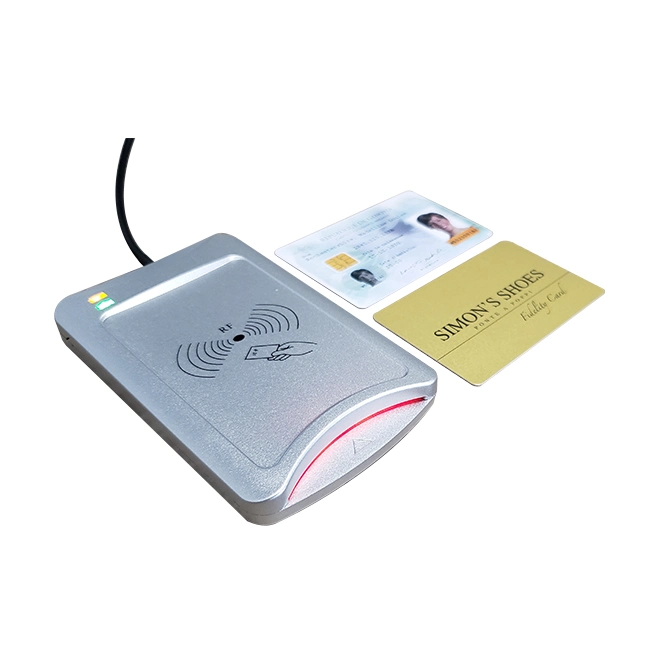 Manual Insert Hybird RF/IC Card Reader