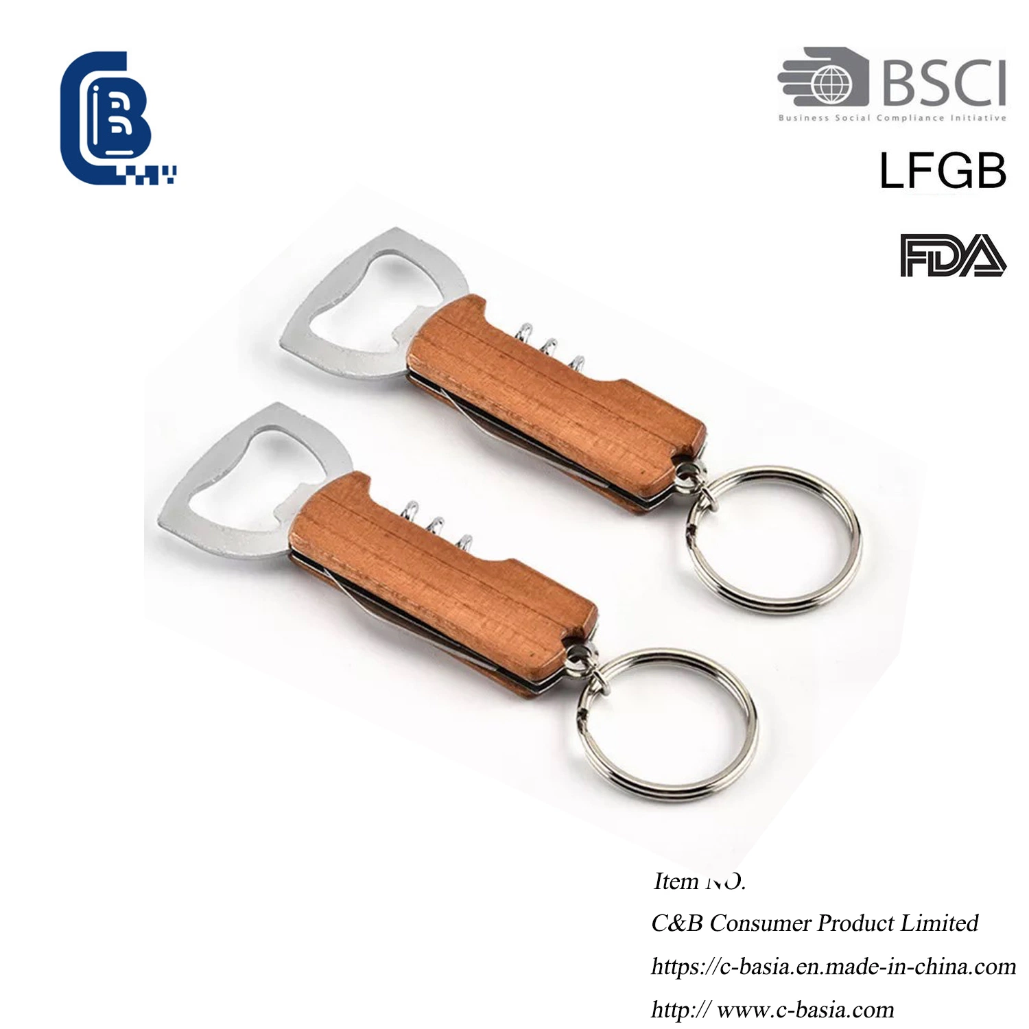 Promotional Gift Bottle Opener Keyrings Beer Opener Metal Keychain Kitchen Gadgets Household