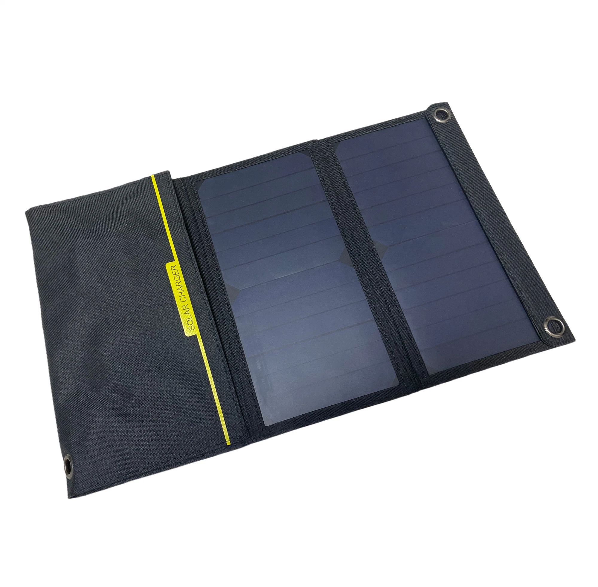 20W Dual USB Output 5V Solar Power Bank Solar Panel Charger Camping Charger for Phone