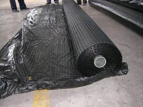 Other Earthwork Products Biaxial Glass Fiber Fiberglass 30kn/M Geogrid for Road Bed Railway Industrial