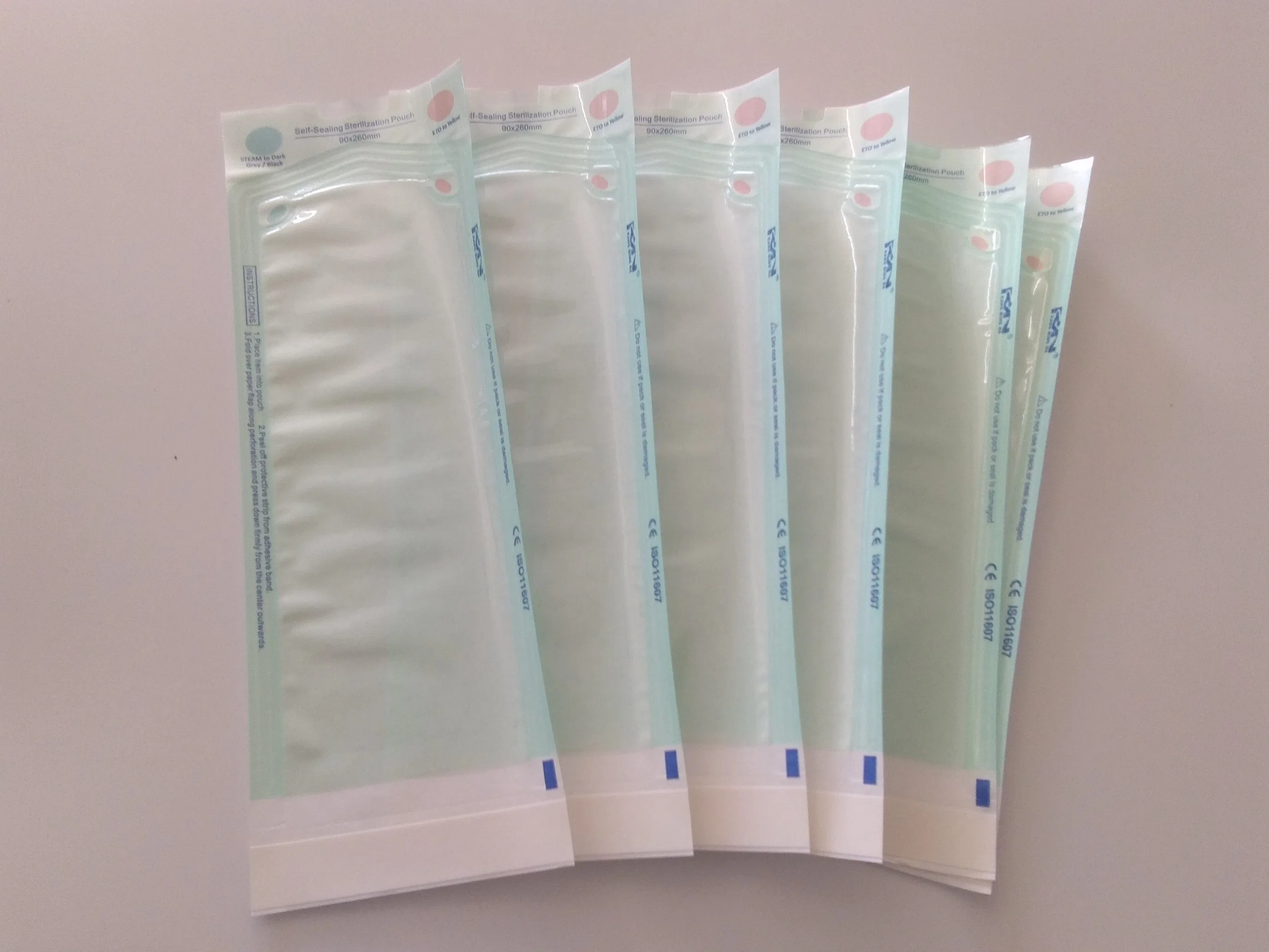 Medical Flat-Paper/Film Heat-Sealing Sterilization Pouch