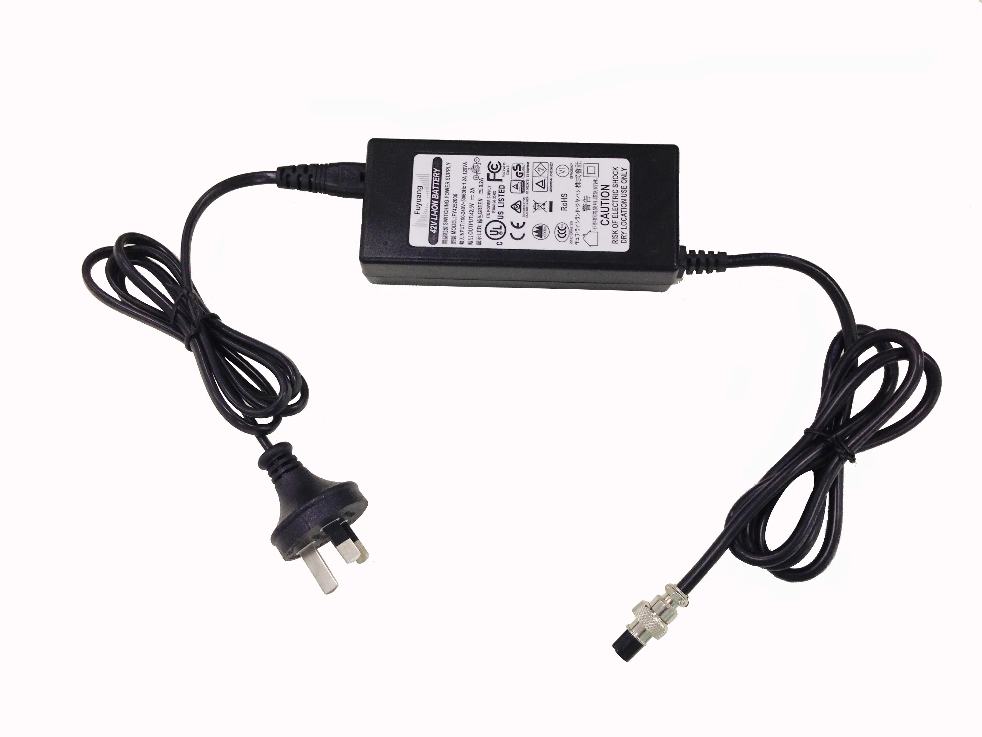 Fuyuang Fy2403000 CE CB Certificated Fanless 12V 24V 36V 48V 60V 3A 5A Power Supply LED Power Adapter