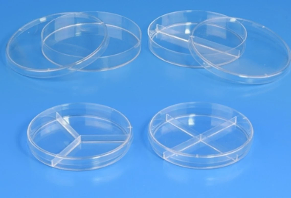 Wholesale/Supplier Sterile Four-Compartment Petri Dishes 90mm