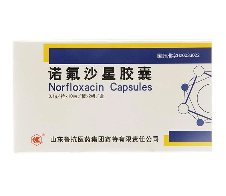 Norfloxacin Capsules for Urinary Tract Infection and Gonorrhea