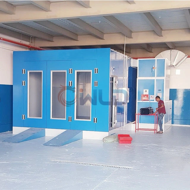 Wld6200 CE Car Paint Box /Spray Painting Booth/Approved Mobile Paint Booth for Sale in Norway