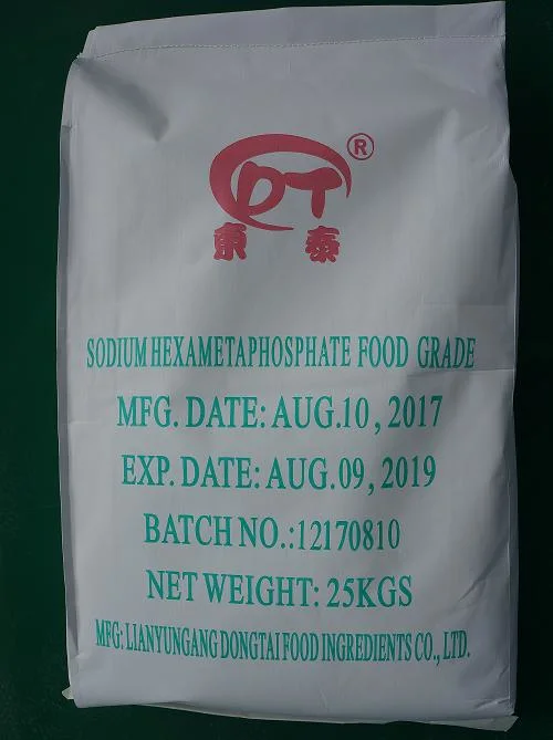 Sodium Hexametaphosphate Food Grade /Industry Grade