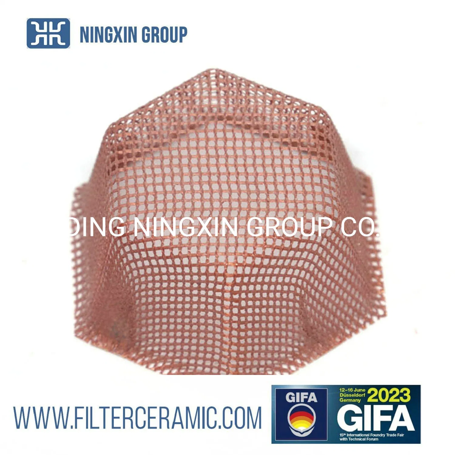 High Temperature Resistant Fire-Free and Gas-Free Glass Fiber Aluminum Alloy Precision Casting Filter Screen