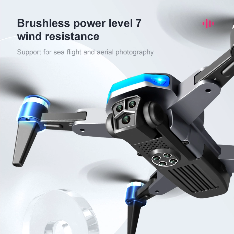 K911 Se Brushless Motor Drone 3-Camera Obstacle Avoidance Foldable GPS Quadcopter with 1 Battery - EU Plug