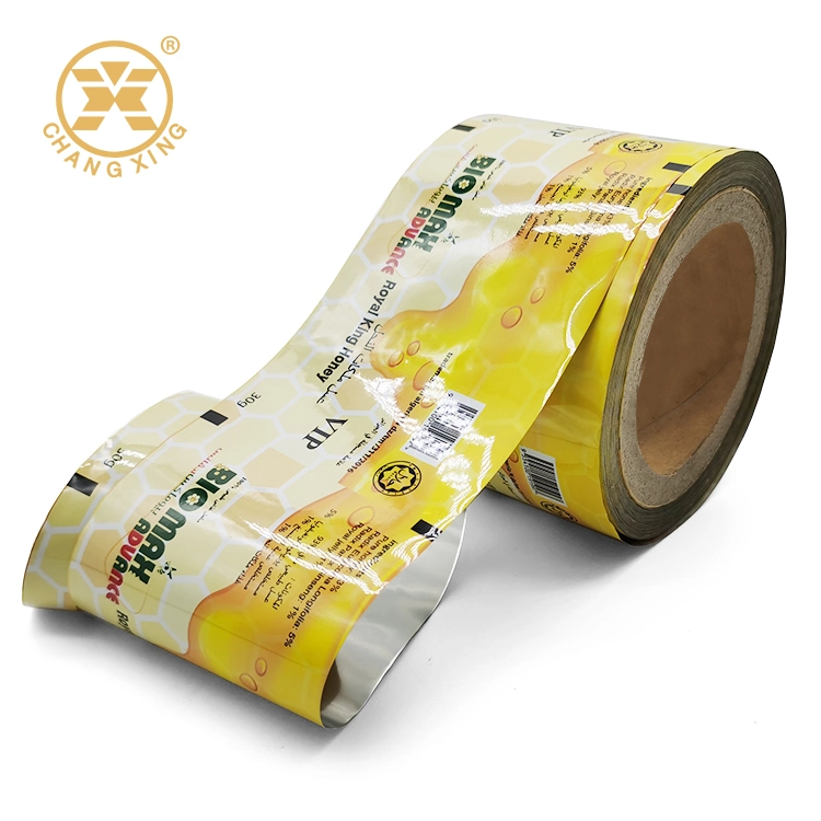 Automatic Packaging Honey Roll Film Honey Tea Sauce Packing Plastic Film