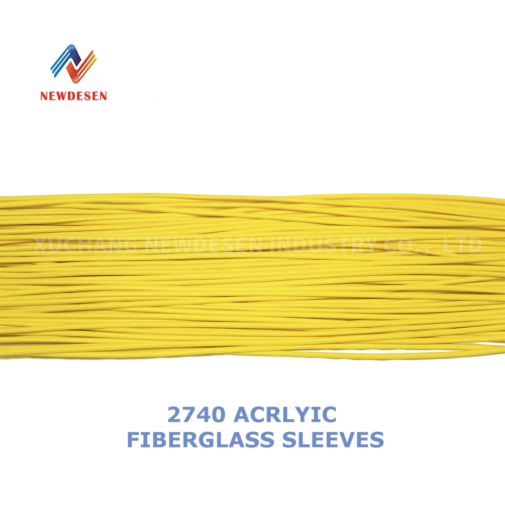 Electrical Insulation 2740 Acrylic Fiberglass Sleeving