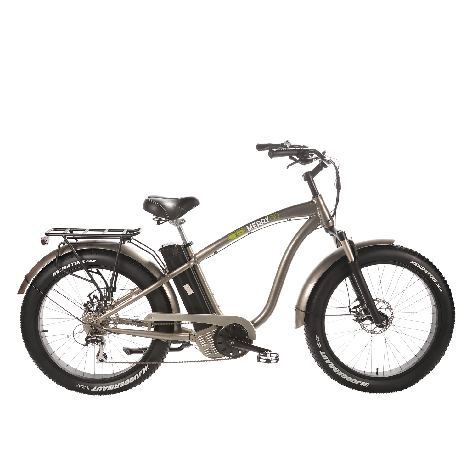 China 750W neumático Fat Ebike bicicleta eléctrica para el hombre con la suspensión completa