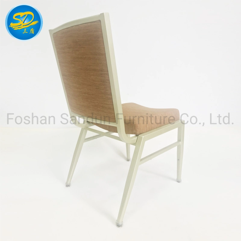 Strong and Durable High End Metal Hotel Furniture with 5 Years Guarantee Dining Banquet Chair