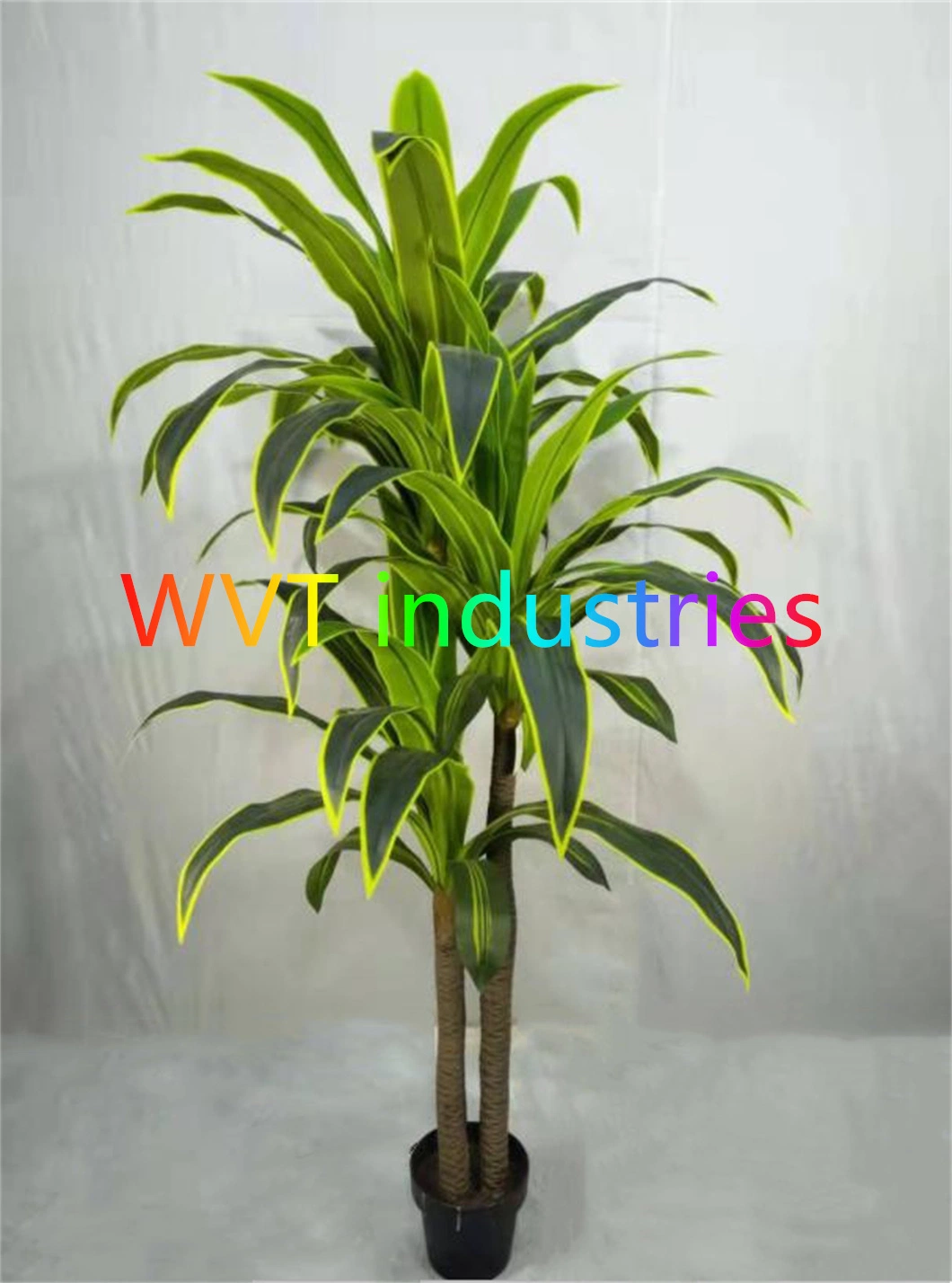 Artificial Flower Tree Potted Plant Faux Pampas Reed Bonsai for Indoor Home Decor