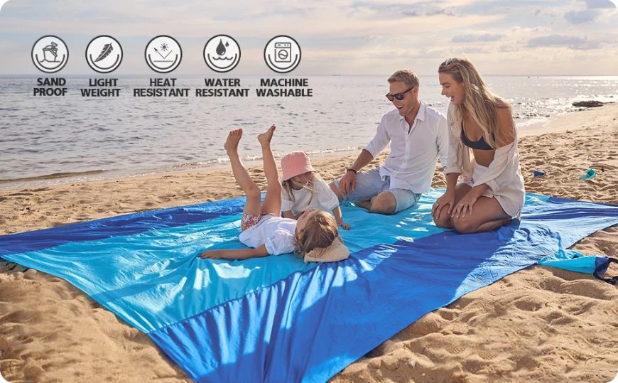 Large Size Waterproof Sun Protection Portable Camping Picnic Mat